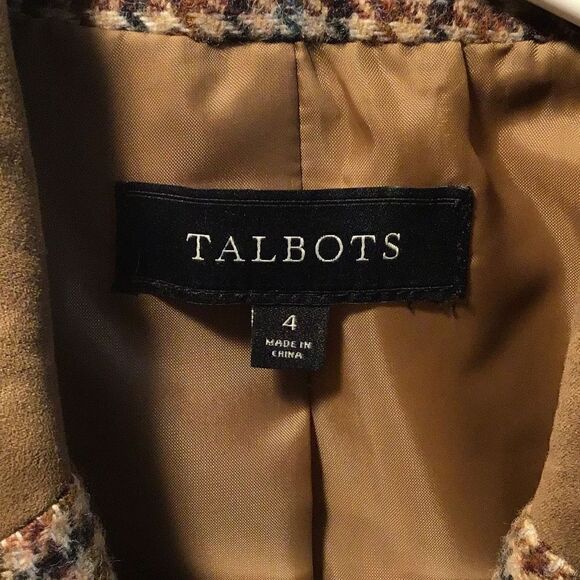 Blazer Wood blend size 4 From Talbots - Picture 5 of 6